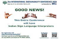 2nd International Sustainability Conference (ISC 2021) - Nov 12-14, 2021