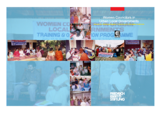 Report of the study on "Women councilors in urban local governments"